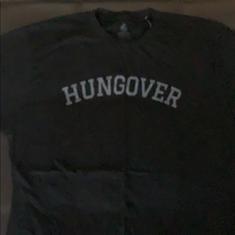 Body Rags "Hungover" Tee NWOT